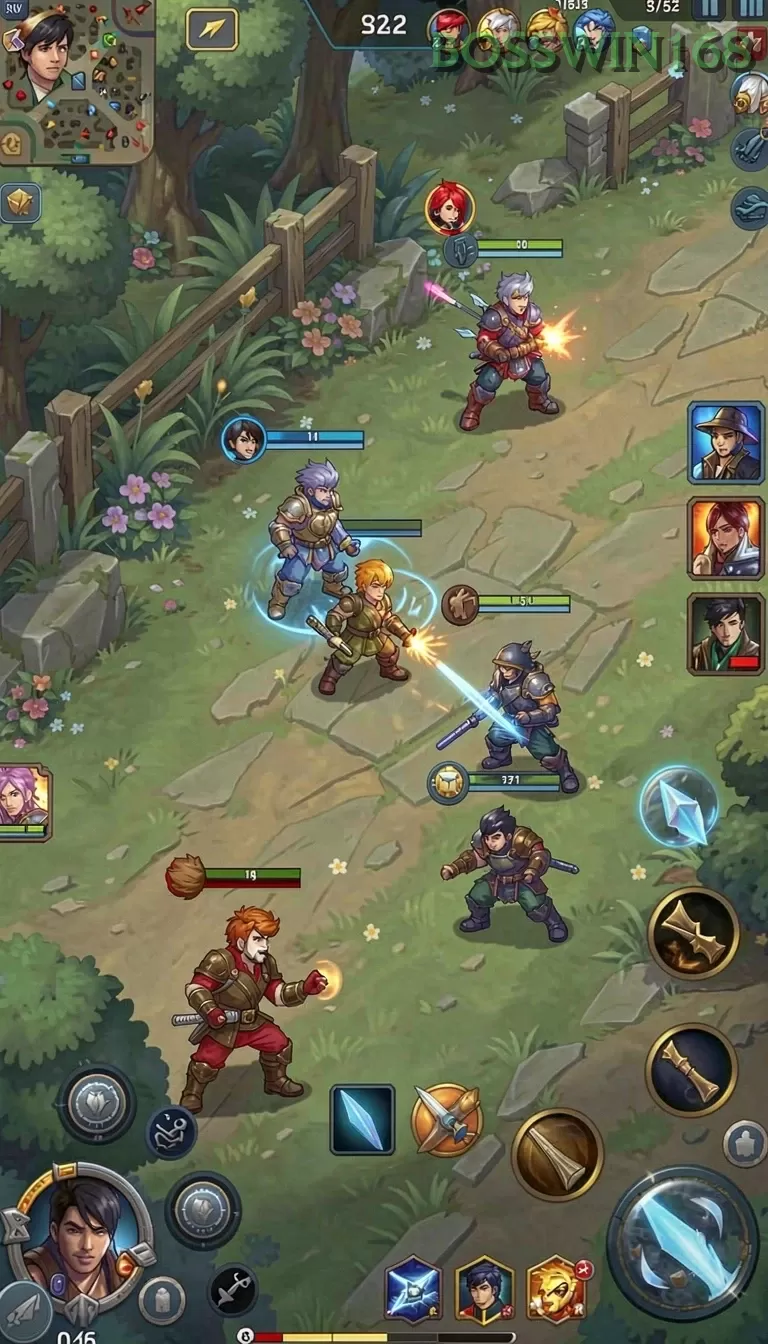 Cuplikan layar PGSPLAY — menu navigasi