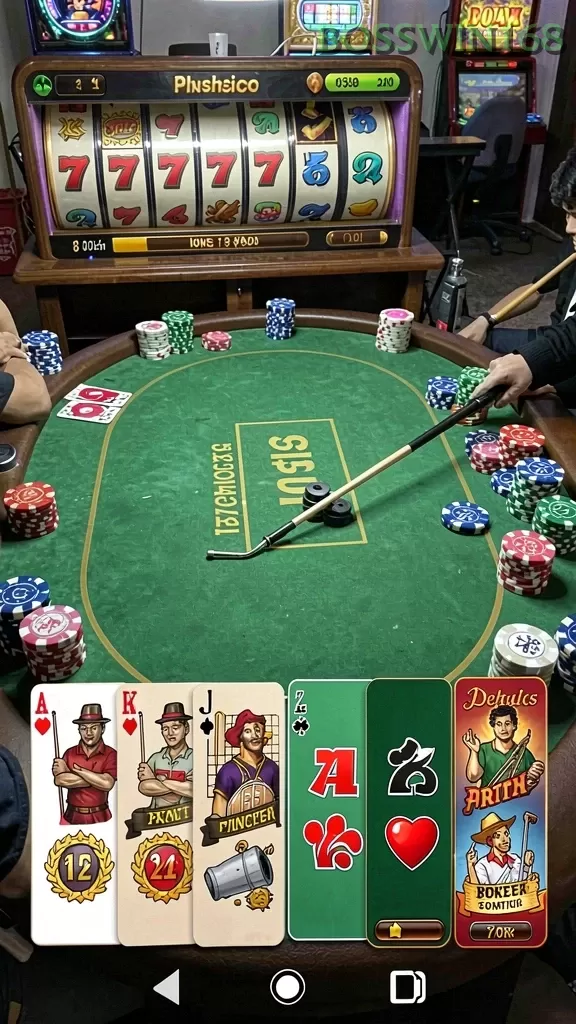 Cuplikan layar QQSLOT — menu navigasi